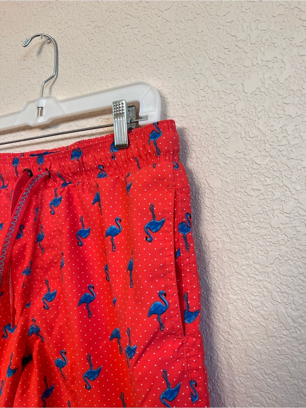 Surf Society Men's Flamingo Print Swim Shorts - Picture 4 of 9